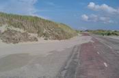 Cesta cez pieskov duny june od Haamstede